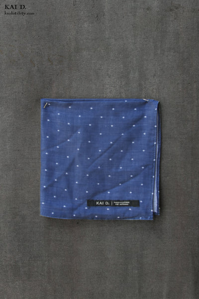 Double Gauze Polka Dot Pocket Square