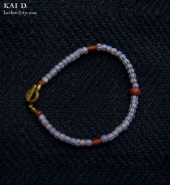 Handmade Beaded Bracelet - Amethyst A (womens0
