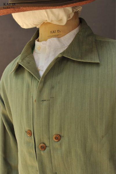 Rana Over Shirt - Military Herringbone - 3