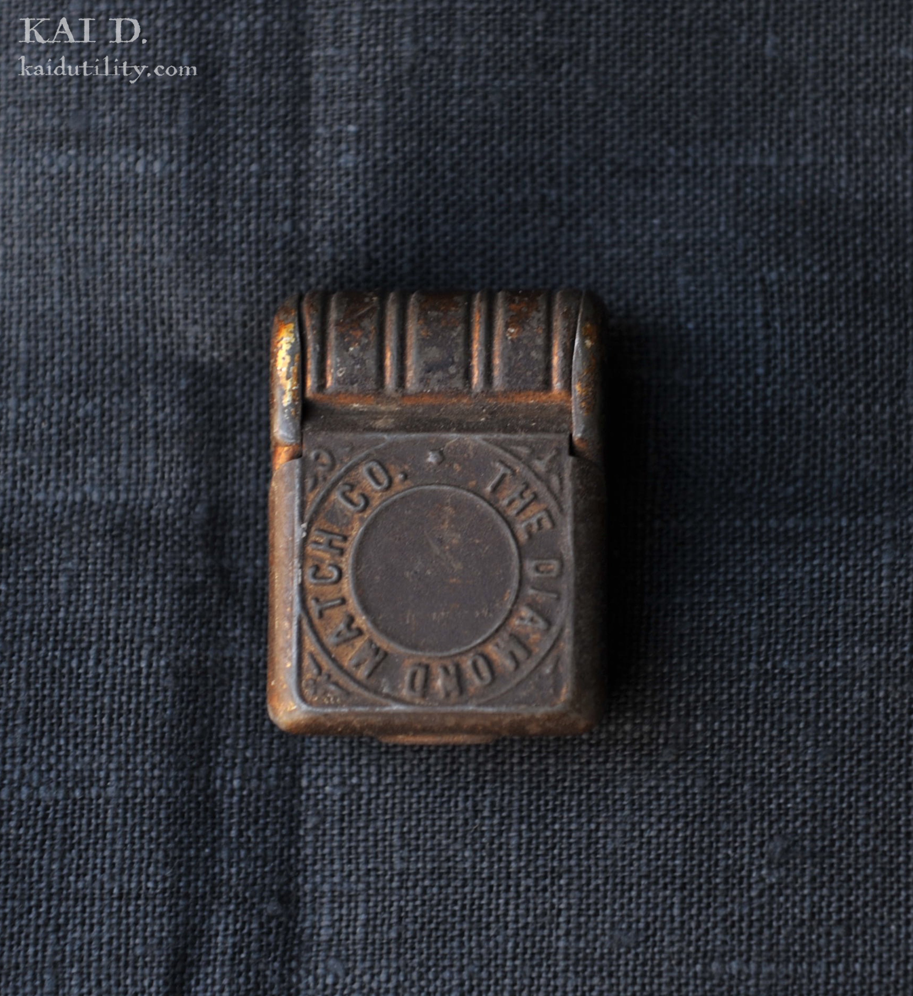 USA マッチケース／1890s~／vintage／アメリカ／Match Safe