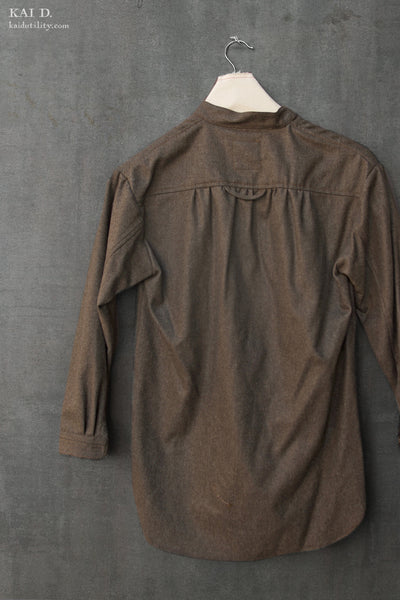 Frankenthaler Shirt - Brown Heather - XS, S, M