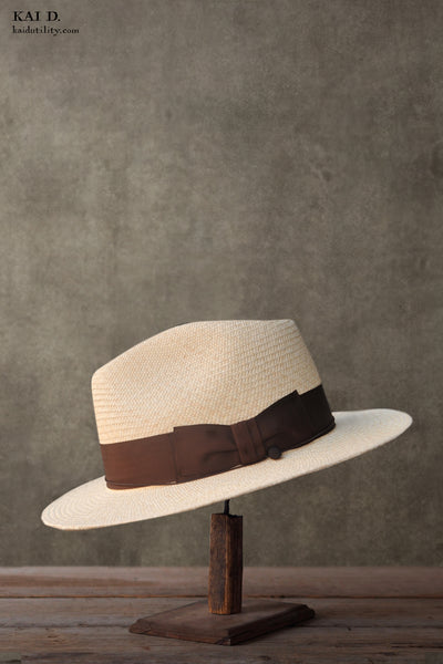 Panama Hat - Natural - 36, 38, 40