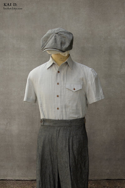 Willie shirt - Double Gauze Stripe - S, XL