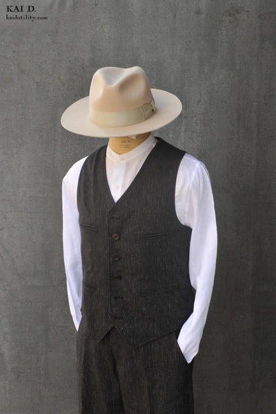 Tradesman Vest - Pinstripe - S, M, L, XL