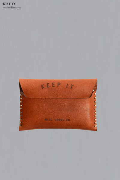 Slim Tuck Wallet - Golden