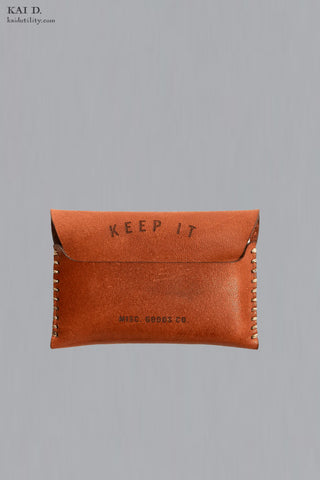 Slim Tuck Wallet - Golden