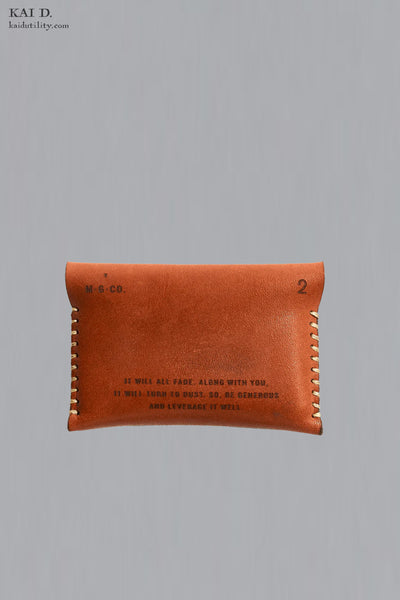 Slim Tuck Wallet - Golden