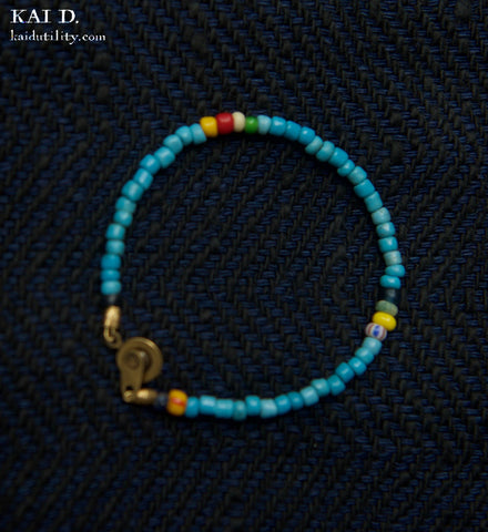 Handmade Beaded Bracelet - Santa Fe E
