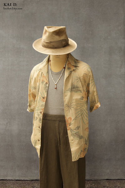 Hawaiian Shirt - Vintage Floral - XL