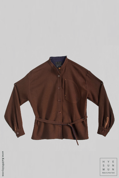 Edith Belted Shirt - XS