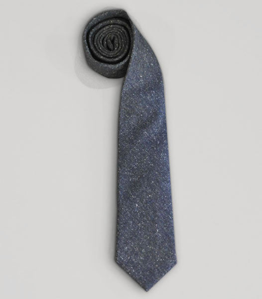 SPECKLED TWEED TIE