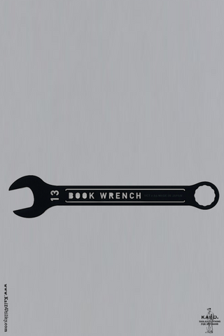 Laser Cut Bookmark - Wrench