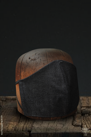 Cloth Face Mask - Raw Denim