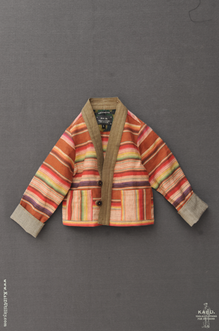 Children's Kimono Jacket - Navajo Linen - S