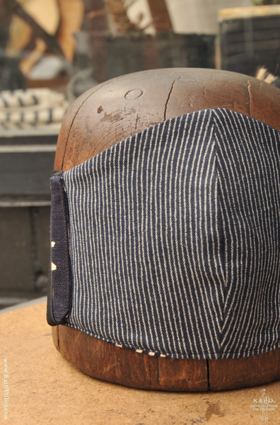 Cloth Face Mask - Heavy Indigo Cotton I