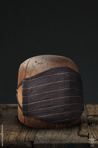 Cloth Face Mask - Linen Pinstripe