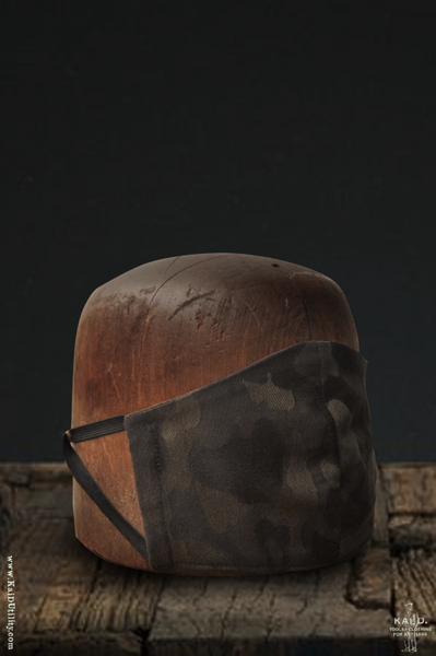 Cloth Face Mask - Jacquarded Camouflage