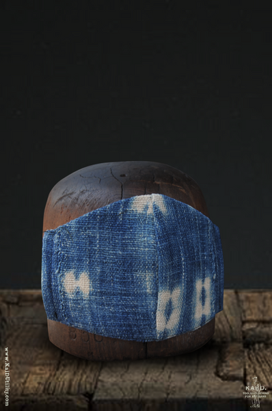 Cloth Face Mask - West African Indigo