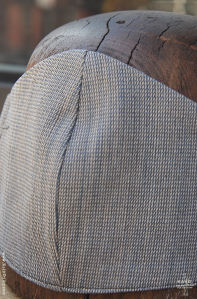Cloth Face Mask - Novel Weave Bleach Denim