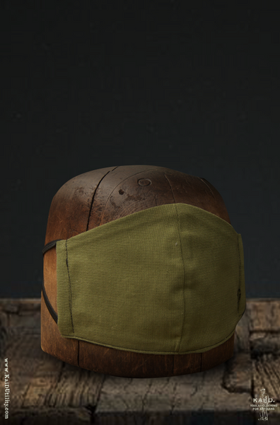 Cloth Face Mask - Leno Weave Military Cotton