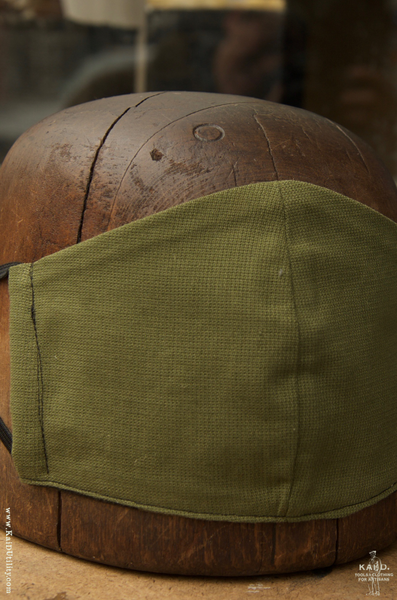 Cloth Face Mask - Leno Weave Military Cotton
