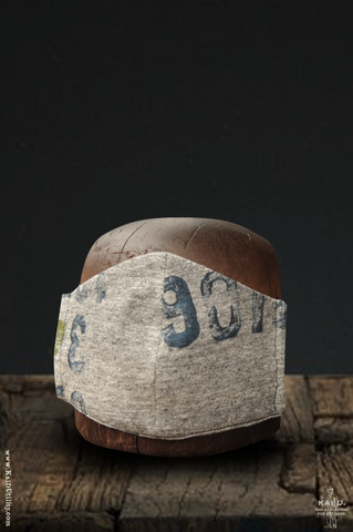 Cloth Face Mask - Hand Paint Numbers B
