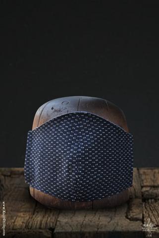 Cloth Face Mask - Kasuri Indigo Cotton