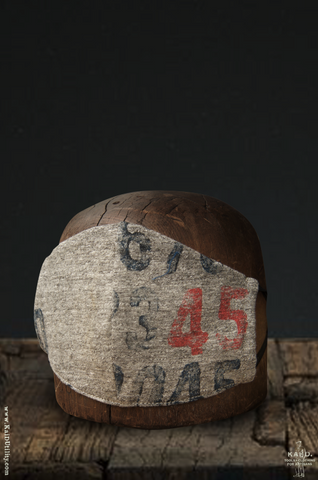 Cloth Face Mask - Hand Paint Numbers C