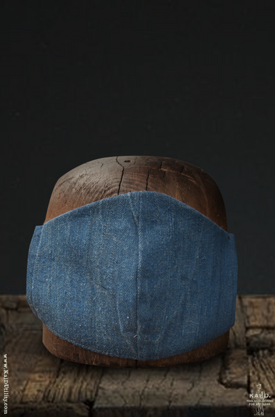 Cloth Face Mask - Old Handloom Denim