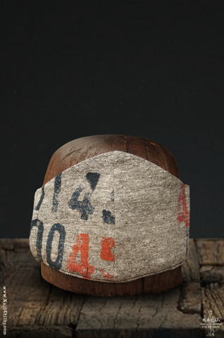 Cloth Face Mask - Hand Paint Numbers D