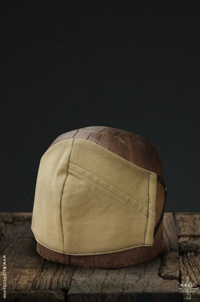 Cloth Face Mask - Vintage Military twill (Pieced)