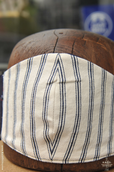 Cloth Face Mask - Heavy Indigo Cotton M