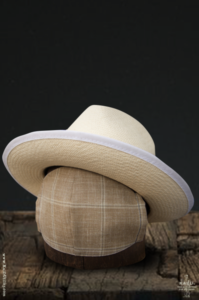 Cloth Face Mask -  Finest Italian Linen Plaid
