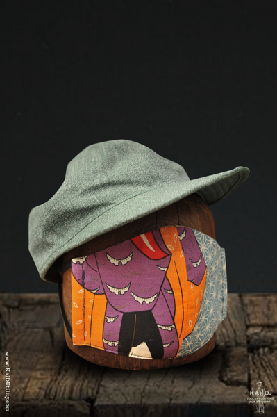 Cloth Face Mask - Japanese Scarf Print A