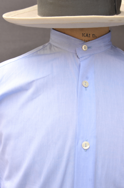 Mateo Broadcloth Shirt - Classic Blue - 39, 45