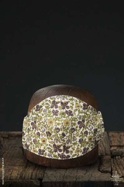 Cloth Face Mask -  Liberty Print - Spruce