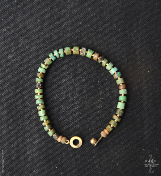 Handmade Beaded Bracelet - Jade
