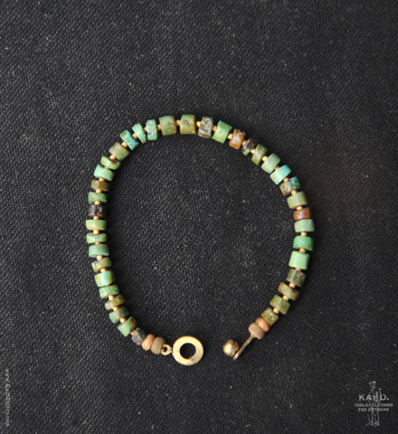 Handmade Beaded Bracelet - Jade