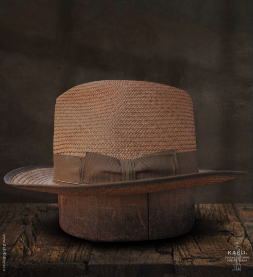 Havana Straw Hat - Olive - 7 1/4