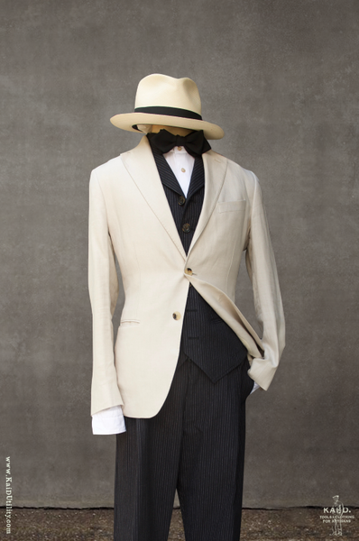 Christian Two Button Blazer - Ecru - S, M, L (slim)