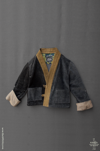 Children's Kimono Jacket - Corduroy - S, M