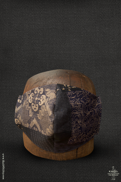 Cloth Face Mask - Boro Patchwork E1