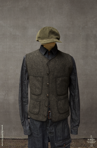 Cruiser Vest - Vintage Tweed - M