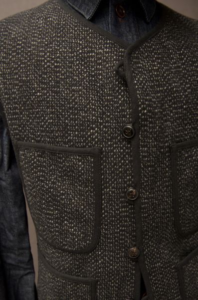 Cruiser Vest - Vintage Tweed - M
