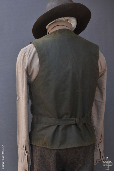 The Milford Vest - Brown Tweed - M, L