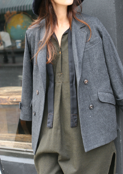 Blanchett Jacket - Cotton Wool - S