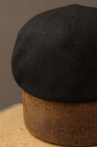 Carter Fitted Six Panel Hat -  Dense Wool - L