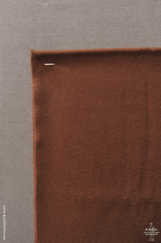 Kai D Utility — Pure Cashmere Wool Scarf - Lux Brown