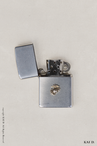 Vintage Marine Corps Zippo Lighter