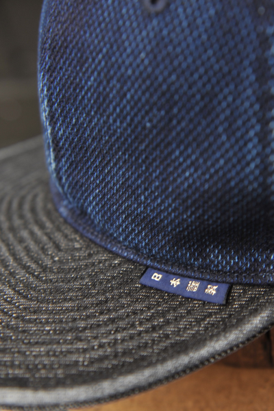 Indigo Canvas Baseball Cap